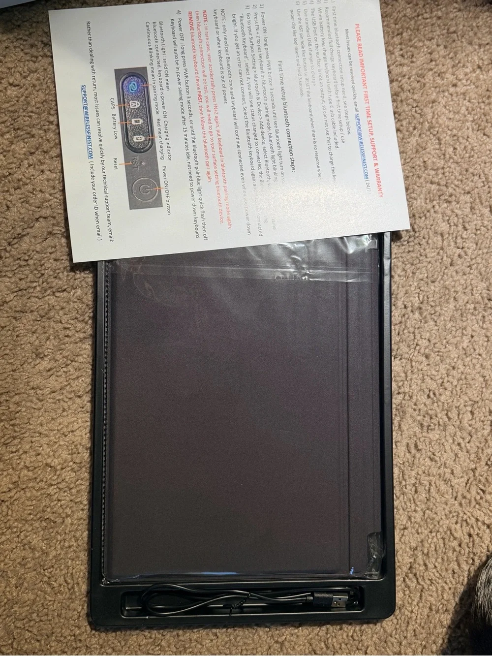 Smart Keyboard For Surface Pro 3/4/5/6/7/7+